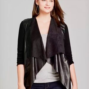 Michael Kors Black Waterfall Blazer